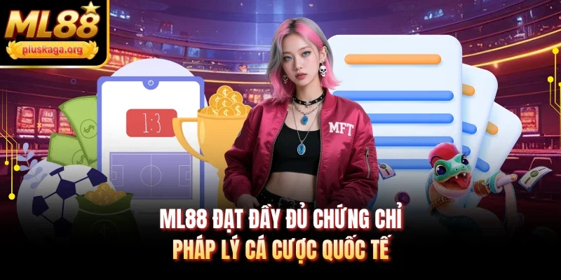 ML88 đạt đầy đủ chứng chỉ pháp lý cá cược quốc tế